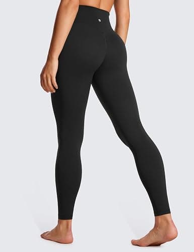 CRZ YOGA Womens Butterluxe Crossover High Waist Workout Leggings 28" - Criss Cross Full Length Gym Lounge Athletic Yoga Pants thumbnail 2