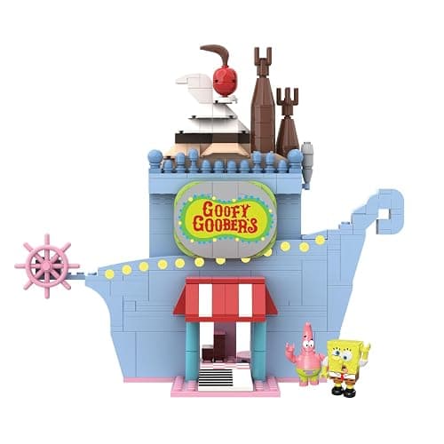Snap & Switch Spongebob Squarepants Goofy Goober's Deluxe Set - Buildable Toy Set for Creative Play and Fun - Ages: 6+ thumbnail 2