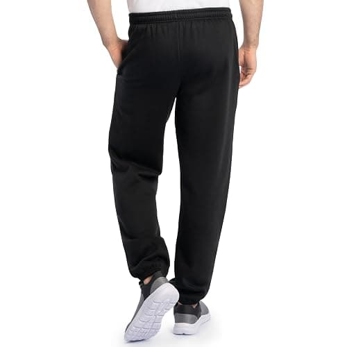 Fruit of the Loom Eversoft Fleece Elastic Bottom Sweatpants with Pockets, Relaxed Fit, Moisture Wicking, Breathable thumbnail 2