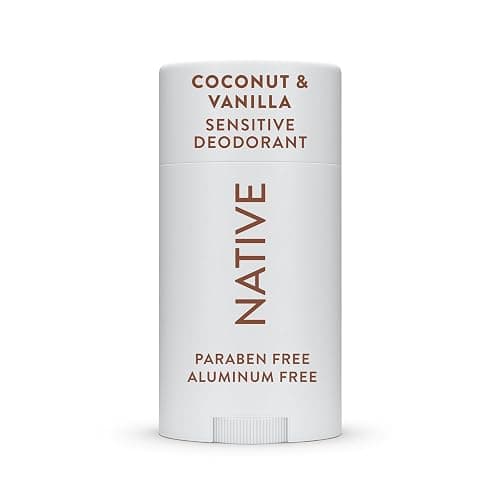 Native Sensitive Deodorant Contains Naturally Derived Ingredients, 72 Hour Odor Control | Deodorant for Women & Men, Aluminum Free with Baking Soda, Coconut Oil and Shea Butter, Coconut & Vanilla - Image 1