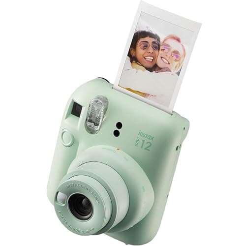 Polaroid Camera + MiniMate Accessory Bundle & Compatible Custom Case + Fuji Instax Film Value Pack (50 Sheets) Flamingo Designer Photo Album (Mint Green) thumbnail 8