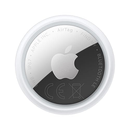 Apple AirTag (2nd generation): Tracker for Keychain, Wallet and More; Locator with Sound; Simple One-Tap Setup with iPhone or iPad; Key Finder with up to 1.5x Precision Finding Range - Image 1
