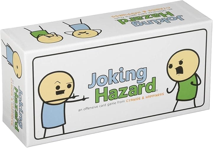 Joking Hazard by Cyanide & Happiness - 360+ Funny & Inappropriate Comic Cards, Hilarious Party Games | Includes Add-Your-Own-Words Cards - White thumbnail 4
