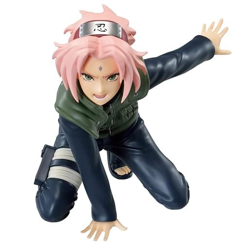 Banpresto - Naruto Shippuden - Panel Spectacle - Haruno Sakura Statue Medium thumbnail 4