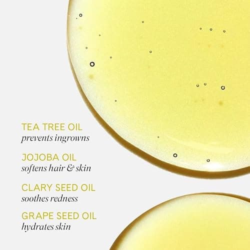 Ingrown Hair Oil for Bikini Line, Underarms, Legs & More – Soothes Razor Bumps, Prevents Ingrowns, Reduces Redness & Irritation – Jojoba, Clary Sage & Tea Tree – 14mL thumbnail 7