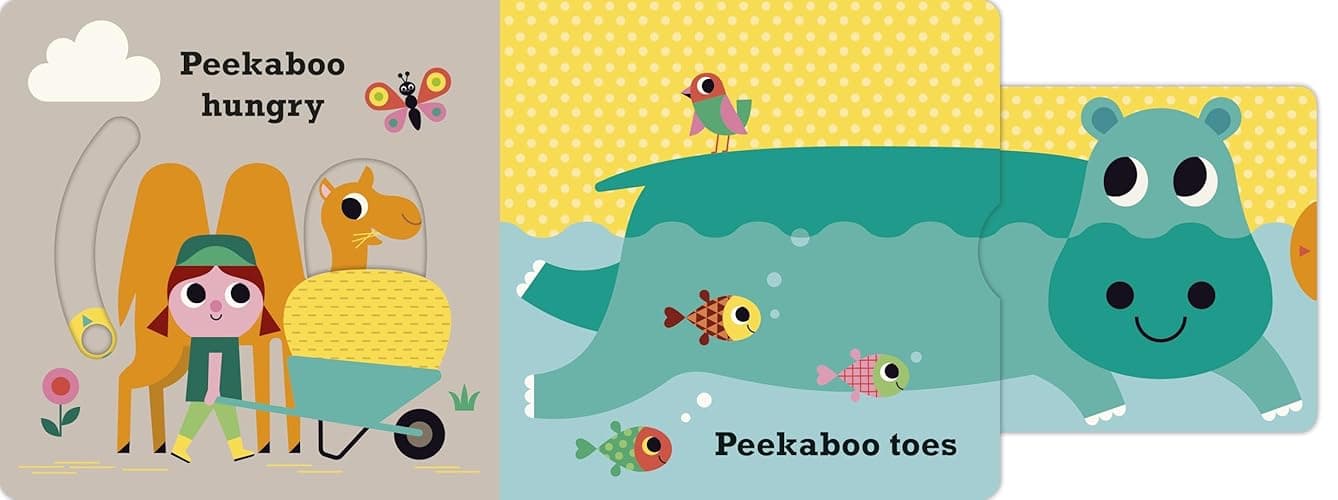 Peekaboo: Zoo: (An Interactive Board Book for Babies & Toddlers with Mirror & Sliders to Push, Pull, or Turn. Cute Zoo Animal Artwork Includes a Rhino, Hippo, Camel, & More.) (Peekaboo You) thumbnail 4