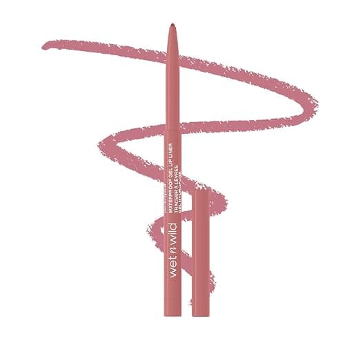 wet n wild Perfect Pout Matte Retractable Gel Lip Liner Pencil, Rich Creamy Long Lasting Color, Well-Defined and Flawless Application, Vegan & Cruelty-Free - Bare To Comment - Image 1
