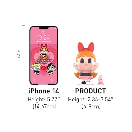 POP MART Crybaby x Powerpuff Girls Series Figures, Crybaby Blind Box Figures, Random Design Action Figures Collectible Toys Home Decorations, Holiday Birthday Gifts for Girls and Boys, Single Box thumbnail 3