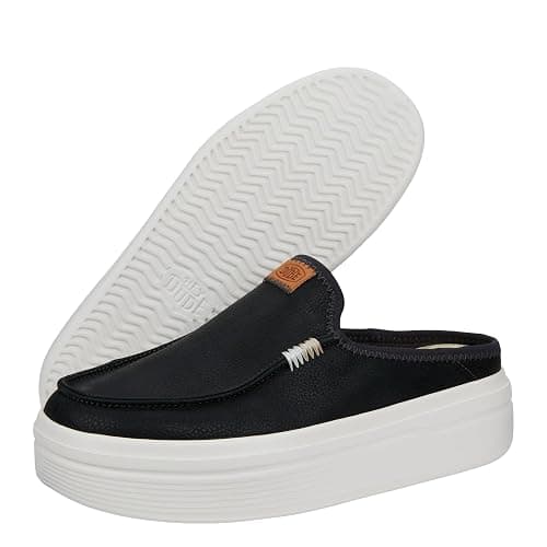 HEYDUDE Women's Austin Lift Platform Mule | Casual Slip-On Shoes | Lightweight, Comfortable, Stylish Everyday Footwear thumbnail 3