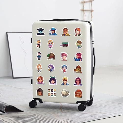 Stardew Waterproof Valley Sticker Set – 100 Unique Vinyl Stickers for Fans, Laptops, and Journals,Skateboard Bike Bumper Car Guitar Water Bottle Luggage thumbnail 6