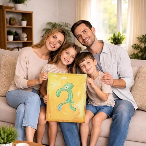POP Creations SpongeBob SquarePants Bold And Brash Canvas Art - 17.5x14 Stretched Canvas - Ready-to-Hang Premium Quality Canvas Wall Art for Living Room thumbnail 5