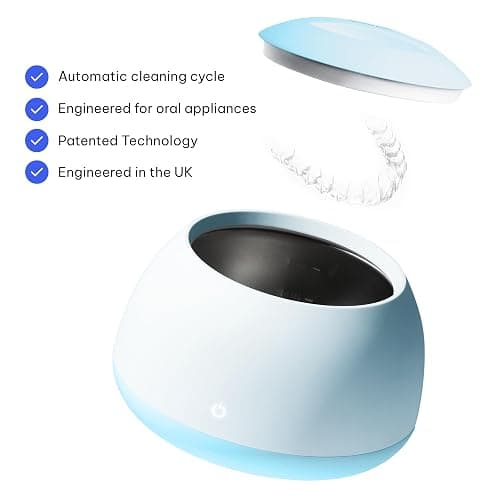 Zima Dental Pod: Ultrasonic Retainer Cleaner. The Original Retainer Cleaner Machine, Aligner Cleaner, Nightguard Cleaner, Mouthguard Cleaner, Denture Cleaner. Ultrasonic Cleaner For Oral Dental Care thumbnail 6