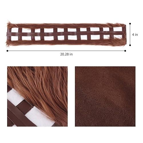 GNEGNI Chewbelta Chewbacca Seat Belt Shoulder Cover Pad for Car Handbag thumbnail 3