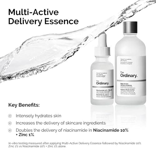 The Ordinary Multi-Active Delivery Essence, Hydrating & Brightening Skincare Face Primer for Softer and Smoother Skin, 3.4 Fl Oz thumbnail 4