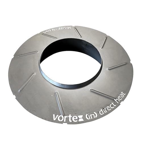 VORTEX (IN)DIRECT HEAT Accessories for Weber Kettle, Big Green Egg, Kamado, BGE and Charcoal Grills (Charcoal Heat Controller Baffle) thumbnail 4