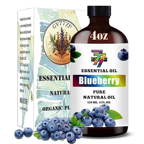 Blueberry Essential Oil (4 oz/120 ml) — Blueberry Oils for Aromatherapy, diffusers, humidifiers, Home fragrances, DIY Skincare, soap Making, DIY Candle Making, Relaxation, Yoga, and Meditation thumbnail 8