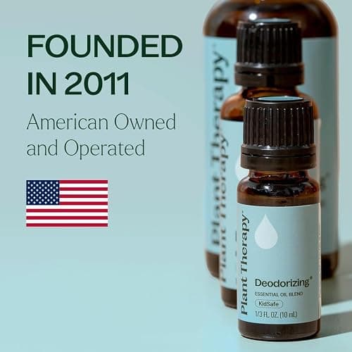 Plant Therapy Deodorizing Essential Oil Blend, 10 mL (1/3 oz), Pure Essential Oils, Undiluted, Therapeutic Grade, Ideal for Household Cleaning & Deodorizing thumbnail 5