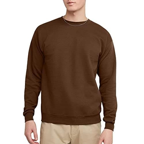 Hanes Men's Ecosmart Fleece Sweatshirt, Pullover Crewneck Sweatshirt, Big & Tall, 1 or 2 Pack - Image 1