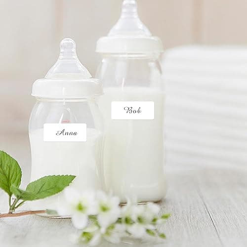 Yeachlaing Multi-Use Removable Labels, 1/2" x 3/4",1000 PCS Blank Labels Total,Water/Oil/Tear Resistant/Ink Won't Smudge No Residue thumbnail 7
