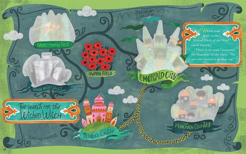 Sticker Jigsaw: The Wonderful Wizard of Oz thumbnail 4