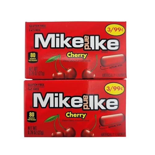 Mike and Ike Candy Variety pack - 24 packs includes Jolly Joes, Sour Watermelon, Cherry, Berry blast and more, 0.78 oz per box, 2 boxes for each flavor and 12 flavors total thumbnail 4