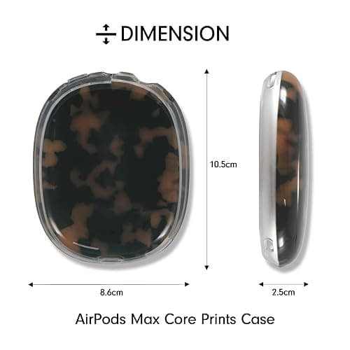 Sonix Protective Case Cover for AirPods Max Headphones | Brown Tort thumbnail 8