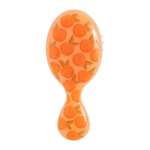Wet Brush Mini Detangler Hair Brush, Peach (Tutti Fruitti), Detangling Travel Hairbrush, Ultra-Soft IntelliFlex Bristles Glide Through Tangles with Ease, Pain-Free, All Hair Types, Limited Edition thumbnail 2