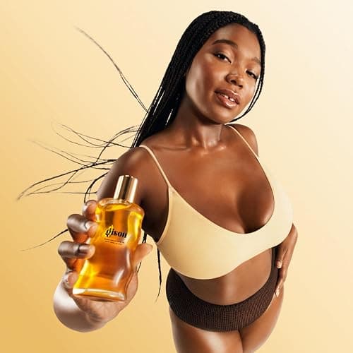 Gisou Honey Infused Body Oil Gold - Lightweight Hydrating Body Oil for Softer, Smoother Skin with Mirsalehi Honey & Bee Garden Oil Blend, 1.5 fl oz thumbnail 4