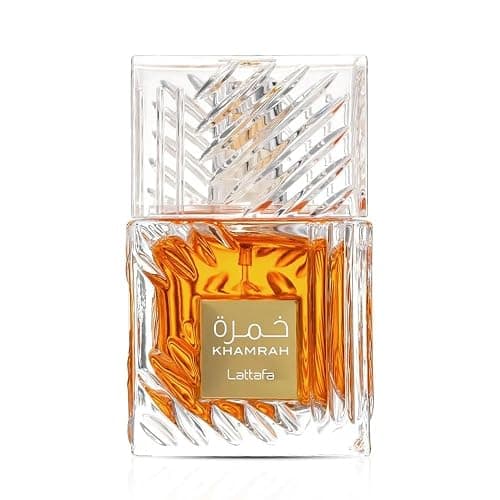 Lattafa Khamrah - Vanilla, Warm Spicy, Amber, Cinnamon - Eau de Parfum Long-Lasting Fragrance for Unisex, 3.40 Ounce / 100 ml | Unisex, Long-Lasting Fragrance, 3.40 Ounce / 100 ml - Image 1