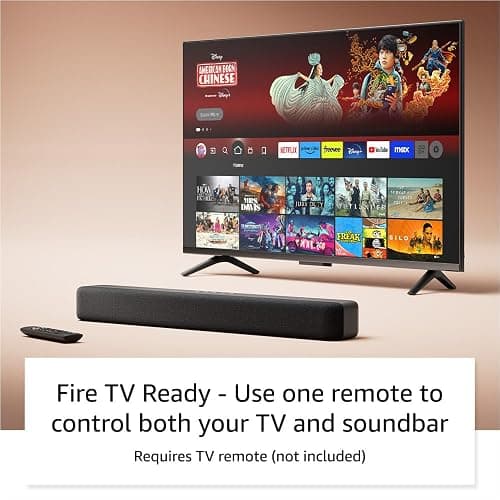 Amazon Fire TV Soundbar, 2.0 speaker with DTS Virtual:X and Dolby Audio, Bluetooth connectivity thumbnail 3