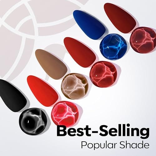 modelones Gel Nail Polish Baby Pink Polish Light Soft Pastel Soap Nail Polish Soak Off Nail Art Gel Manicure Salon DIY Home Gift for Women 15 ML thumbnail 6