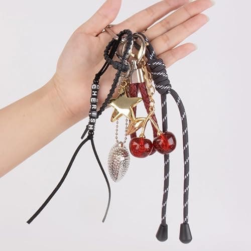 Georgie Porgy Bag Charms Keychains Handbag Accessories for Women Purse Backpack Sports Bag Pendant Cute Keyrings Personalized Gifts for Girls thumbnail 3