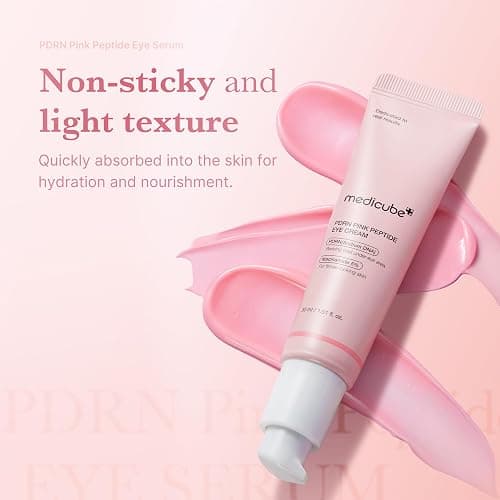 medicube Salmon DNA PDRN Pink Peptide Eye Serum with Niacinamide and 99% Purity Retinol for Fine Lines, Uneven Skin Tone, Korean Skin Care 1.01fl.oz thumbnail 5