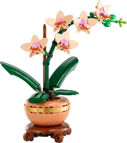 LEGO Botanicals Mini Orchid Building Set - Artificial, Fake Orchid for Home Decor, Adults Ages 18+ - Gift for Birthdays - Indoor Plant Decorations for Table, Desk, Office - 10343 thumbnail 5