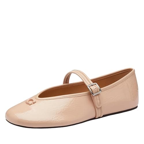 Coach Womens Sculpted C Crinkle Patent Leather Soft Mary Jane - Image 1