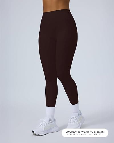 PAVOI ACTIVE Buttery Soft Workout Leggings for Women - High Waisted No Front Seam Gym Leggings Yoga Pants - FlexFlow thumbnail 5