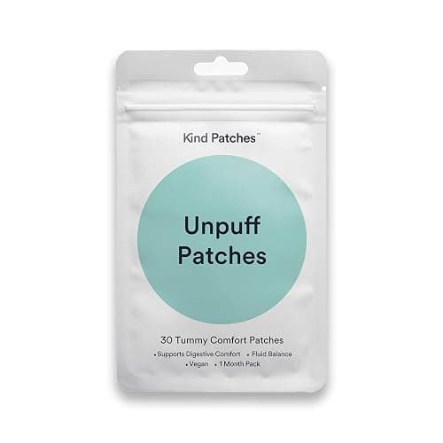 Kind Patches Unpuff Patches with Dandelion Root, Fennel, Artichoke, Ginger, and Turmeric Extract - Vegan - 30 Count - Image 1