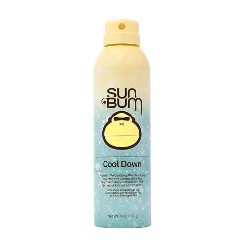 Sun Bum Cool Down Aloe Vera Spray - Vegan After Sun Care to Soothe and Hydrate Sunburn - 6 oz - Image 1
