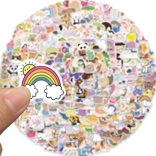 600 Pcs Cute Stickers Bulk for Kids Girls Teens Adults,Waterproof Cute Animal Stickers Pack for Water Bottles Laptop Phone,Teacher Prizes Sticker for Kids Classroom School thumbnail 5