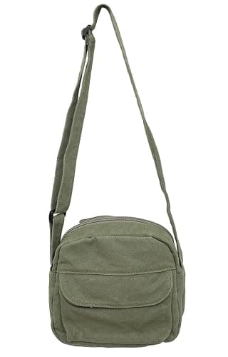 Collsants Small Crossbody Bag Cute Purse Mini Canvas Crossbody Purse Phone bag - Image 1
