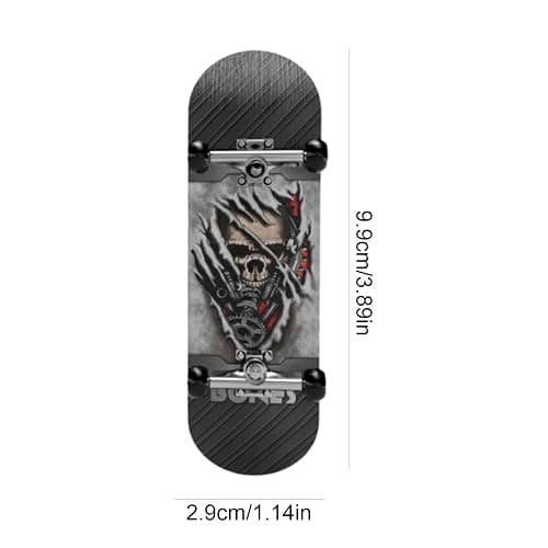 Finger Skateboard Kids - Finger Skateboard Set | Finger Boards Set | Skateboard Toy | Skate Board for Fingerboard Games | Fingerboard Making Kit for Skate Lovers Birthday Gift thumbnail 6