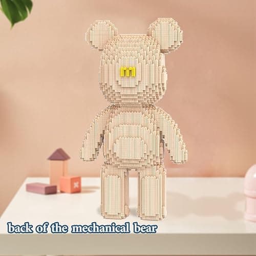 DAHONPA Animal Mechanical Bear Micro Building Blocks Set with Drawer（7220PCS）, Personalized Decoration, Gift for Adults and Kids thumbnail 2