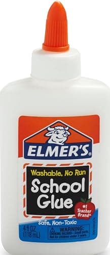 Elmer's Liquid School Glue, Washable, Safe and Nontoxic, 4oz, 1 Count - Back to School Supplies - Image 1