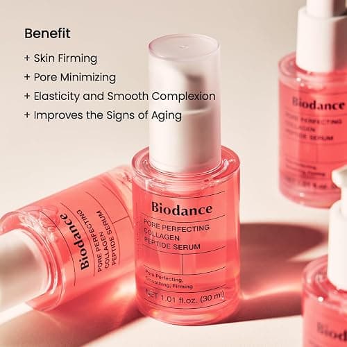 BIODANCE Pore Perfecting Collagen Peptide Serum, Skin Firming & Radiance Boost, Plumping, Pore Care, Makeup Prep Serum for All Skin Types, Korean Skincare, Stocking Stuffers | 1.01 fl.oz x 1 ea thumbnail 4