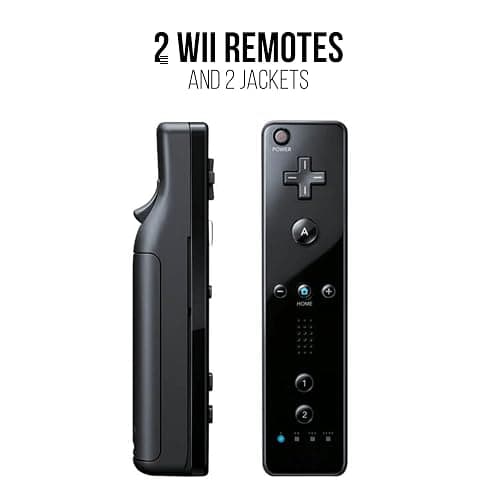 Nintendo Wii Console, Black Premium Bundle (Renewed) thumbnail 3