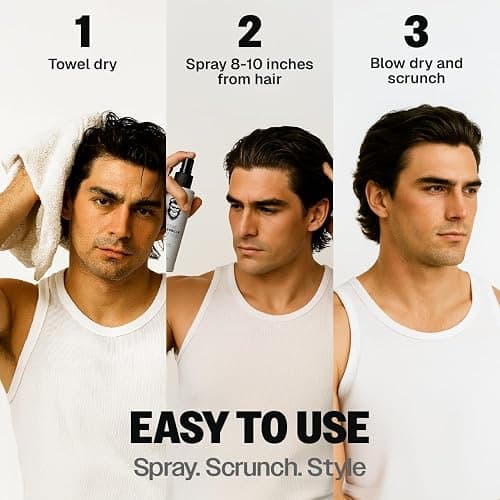 Slick Gorilla Sea Salt Spray for Men 200ml (6.76 fl oz) | Texturizing Sea Salt Hair Spray | Lightweight Volume Mist | Matte Finish | Natural Texture | Flexible Hold thumbnail 4