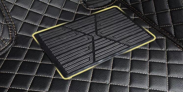 ZPXJSM Custom Floor Mats for Cars fit 95% Sedan SUV Sports Car Full Coverage All Weather Men Women Pads Protection Non-Slip Leather Floor Liners (Black Wine red Stitching) thumbnail 7
