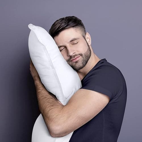 Utopia Bedding Bed Pillows for Sleeping (White), Queen Size Set of 4, Hotel Pillow, Cooling Pillows for Side, Back or Stomach Sleepers thumbnail 5