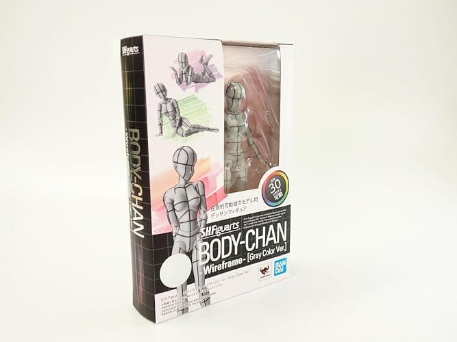TAMASHII NATIONS - Body Chan -Wireframe-(Gray Color Ver.) -, Bandai Spirits S.H.Figuarts Action Figure thumbnail 2