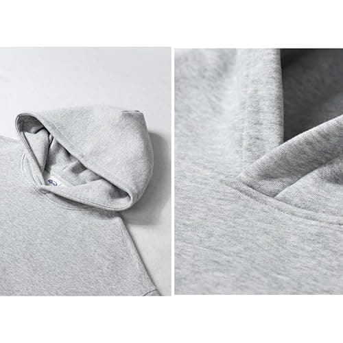 VFIVE UNFOUR 350gsm Thick Cotton Lined Hoodies Winter Oversized Blank Hoodies Warm Sweatshirts thumbnail 6